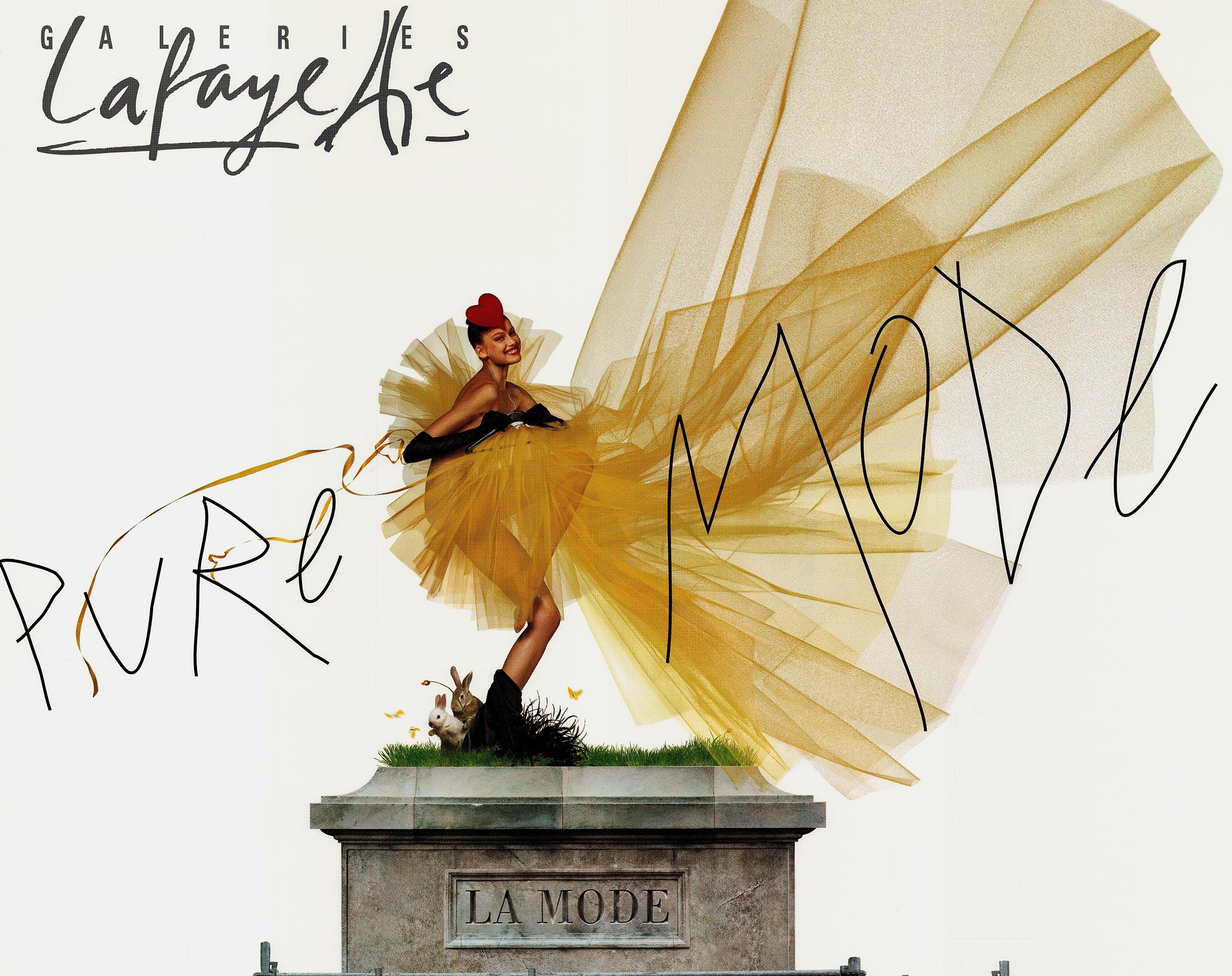 Jean-Paul Goude 'Galeries Lafayette - Pura Moda' 2001 Vintage en venta 1