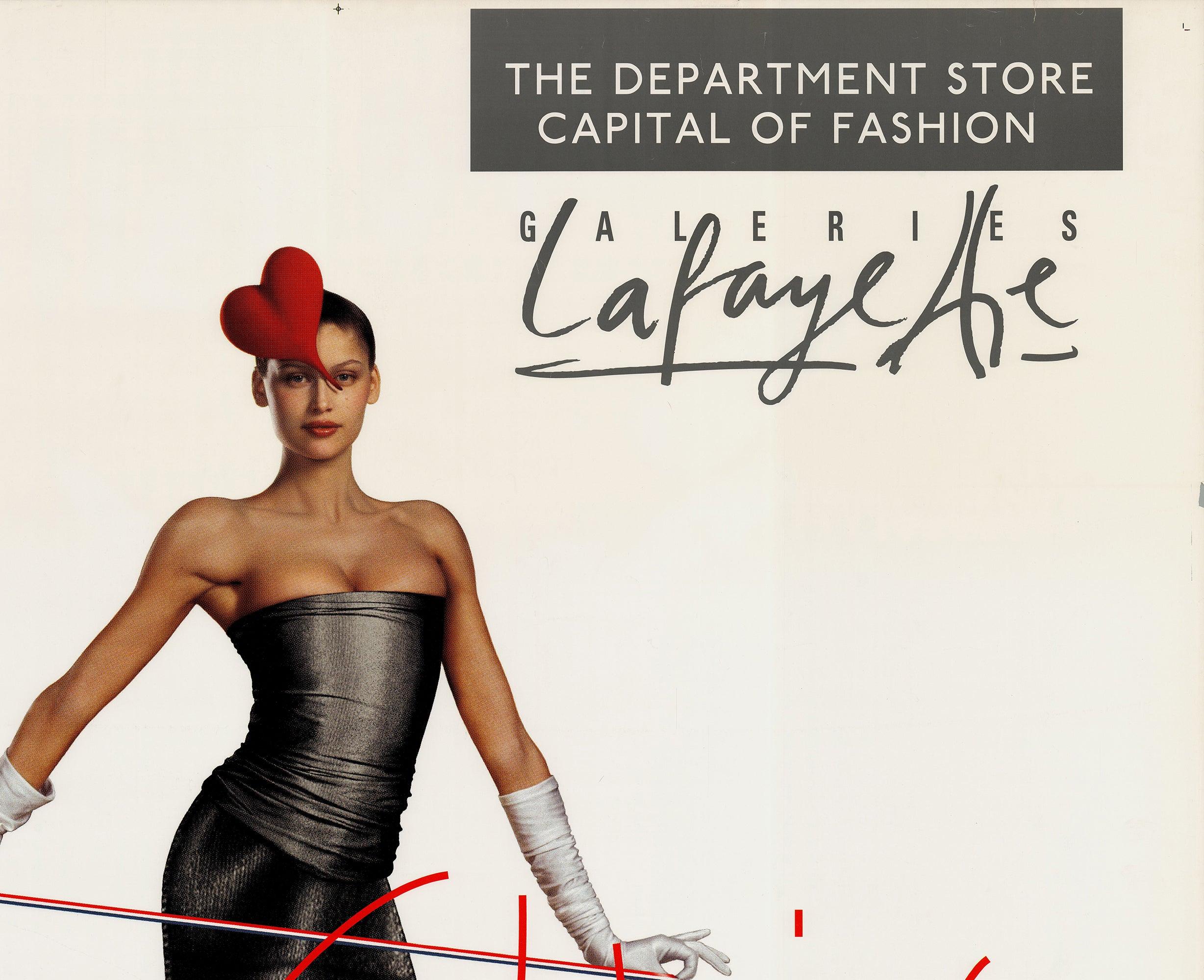 Jean-Paul Goude 'Galeries Lafayette - So Chic' 2001 Vintage For Sale 2