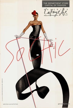 Jean-Paul Goude 'Galeries Lafayette - So Chic' 2001 Vintage