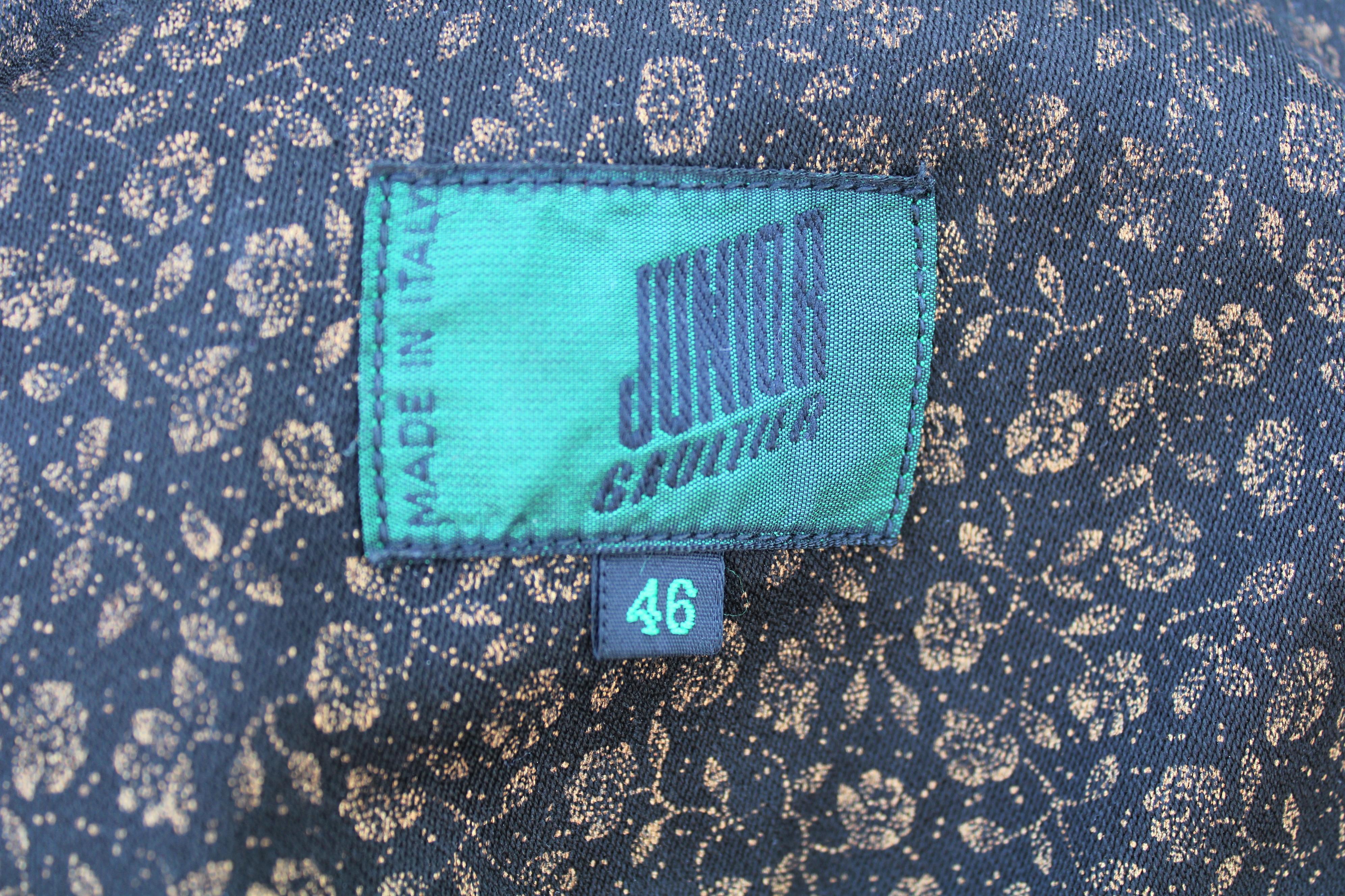 Jean Paul Junior Gaultier, veste de défilé en jean corsetée à lacets, printemps-été 1988 en vente 8