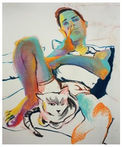 Boy with Cat