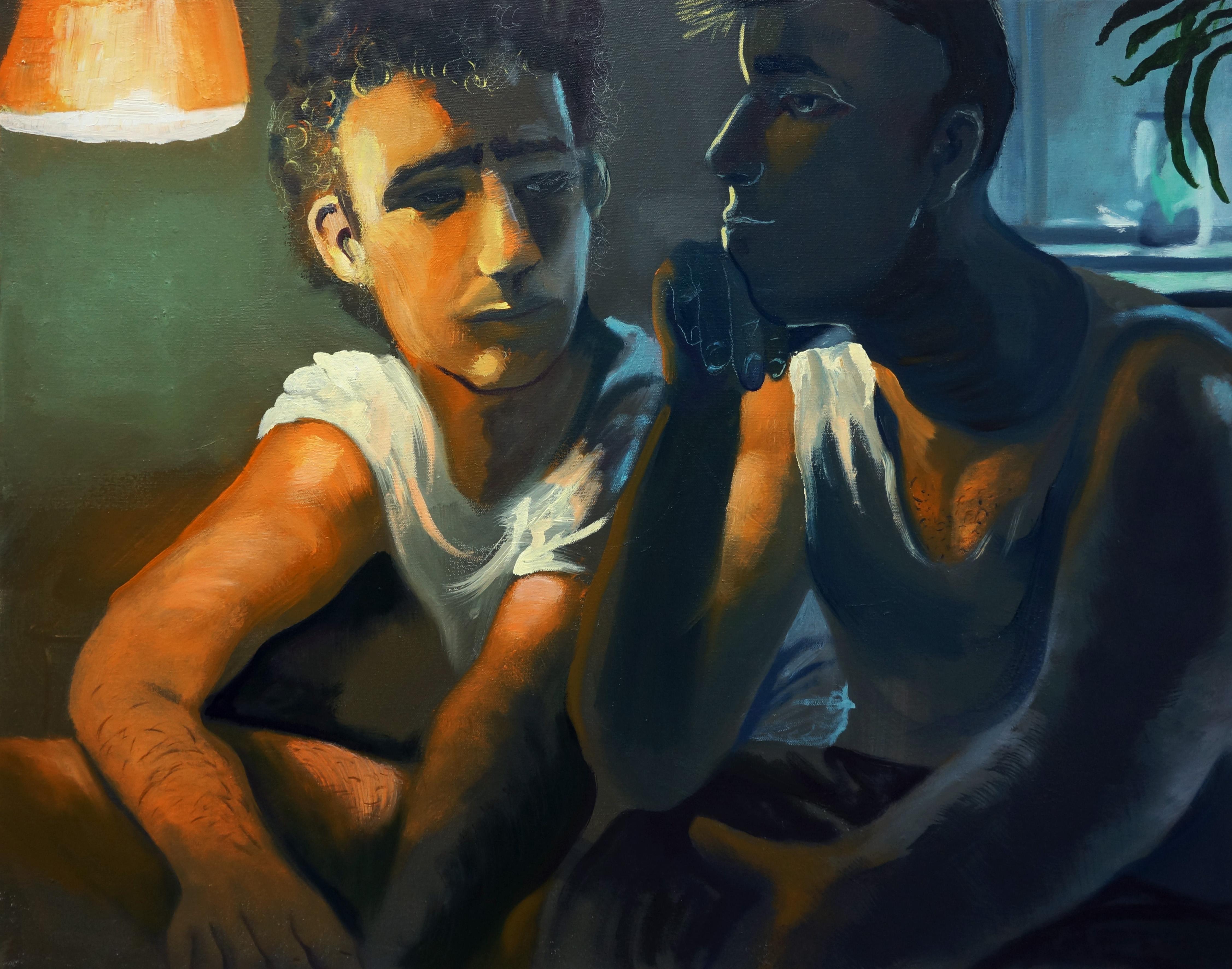 Portrait Painting Jean-Paul Mallozzi - Leçons de lecture de l'esprit