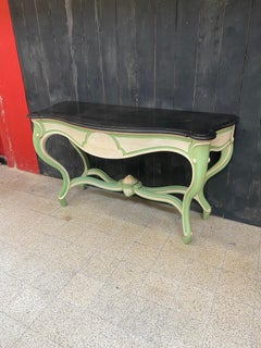 Jean Paul Mazaroz, Large Console Napoleon III Period Repatinated