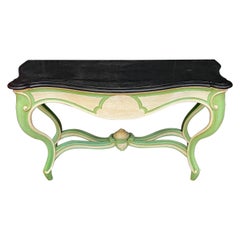 Jean Paul Mazaroz, Large Console Napoleon III Period Repatinated