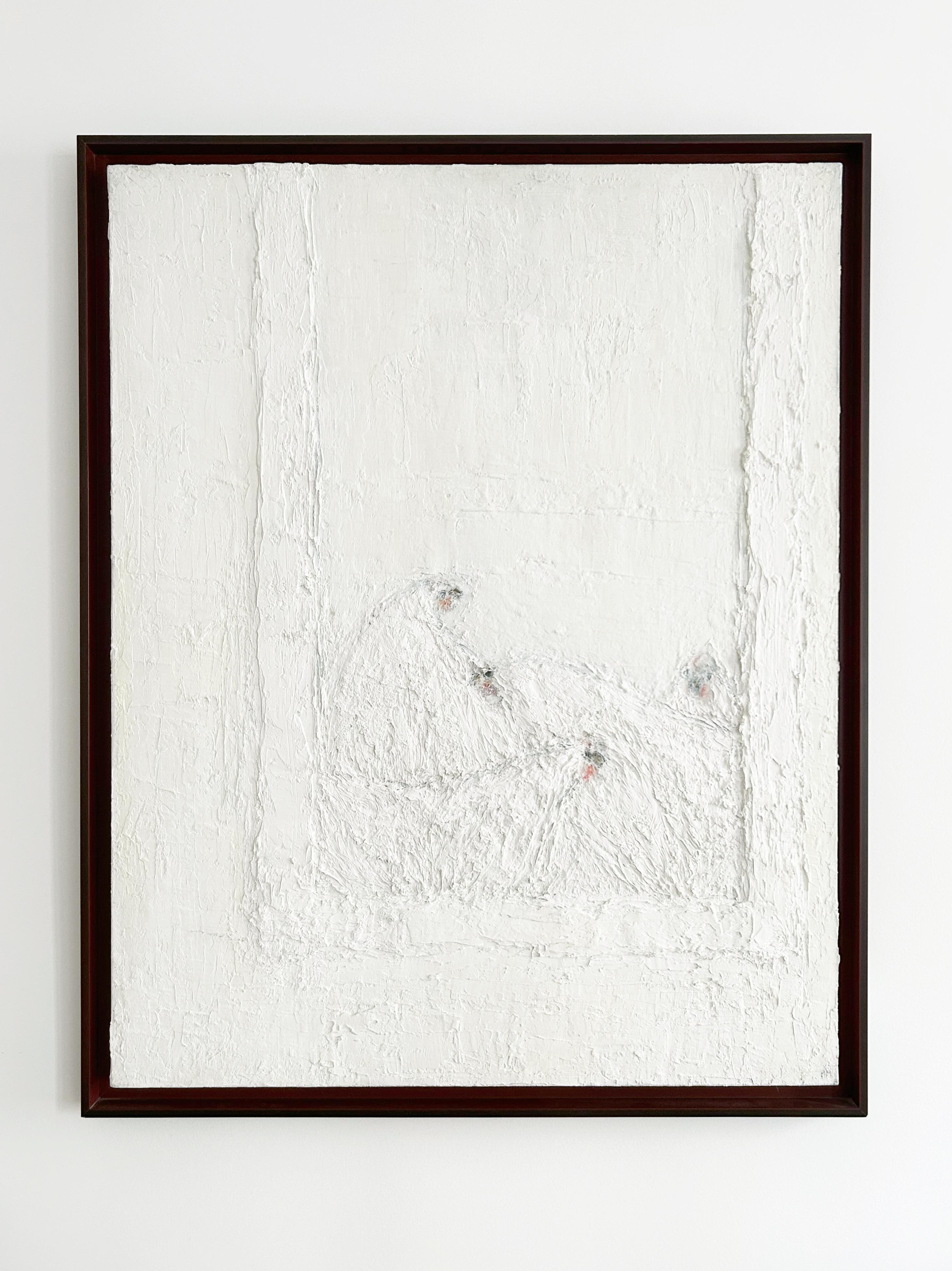 Jean-Paul Pichon-Martin, Gallinas, hacia 1995, Óleo sobre lienzo en venta 1