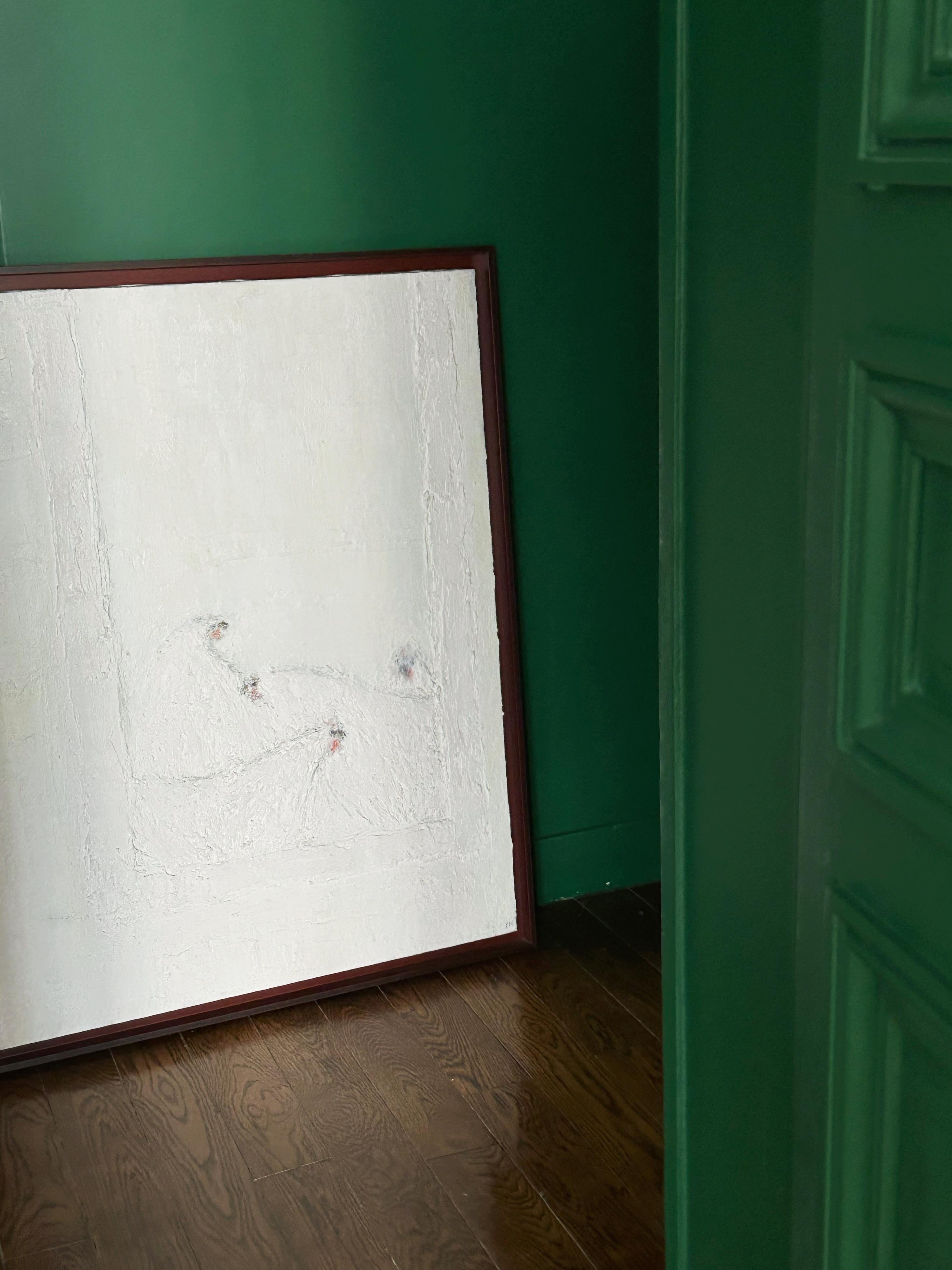 Jean-Paul Pichon-Martin, Gallinas, hacia 1995, Óleo sobre lienzo en venta 2