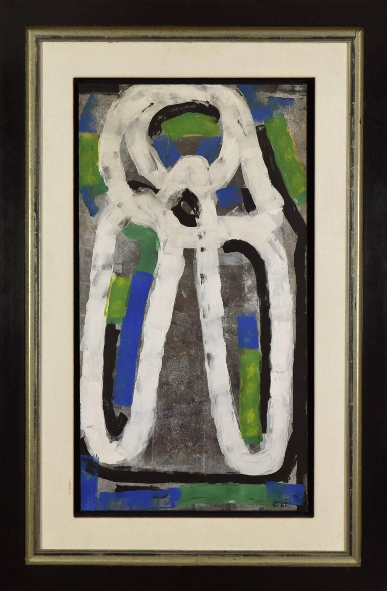 Jean Paul Riopelle Abstract Composition N By Jean Paul Riopelle