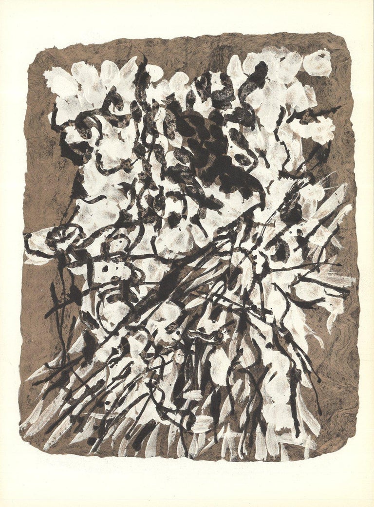 J Ripoll Jean-Paul Riopelle - 1966 Jean-Paul Riopelle 'Composition XII-160 ...