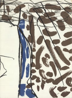 1975 Jean-Paul Riopelle 'Sans titre' France Lithographie