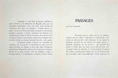 Abstract Composition - Original Lithograph by Jean-Paul Riopelle - 1968