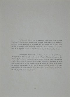 Composition - Original Lithograph by Jean-Paul Riopelle - 1968