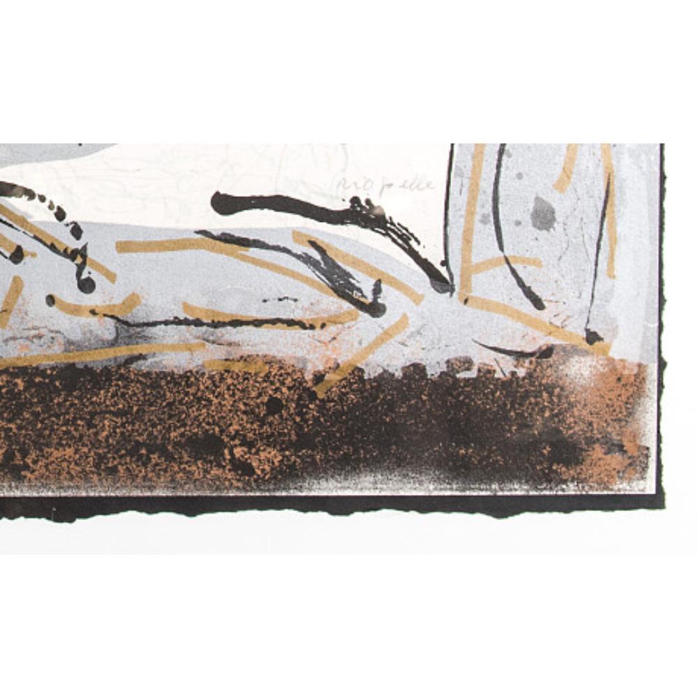 Jean-Paul Riopelle ( 1923 – 2002 ) – Starboard Island – hand-signed lithograph 1