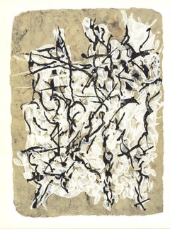 Jean-Paul Riopelle 'Composizione IX-160' 1966- Litografia