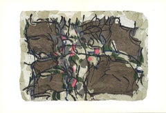 Jean-Paul Riopelle 'Composition X-160' 1966- Lithograph