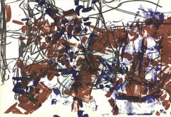 Jean-Paul Riopelle 'DLM 171, #20-21' 1968- Lithographie