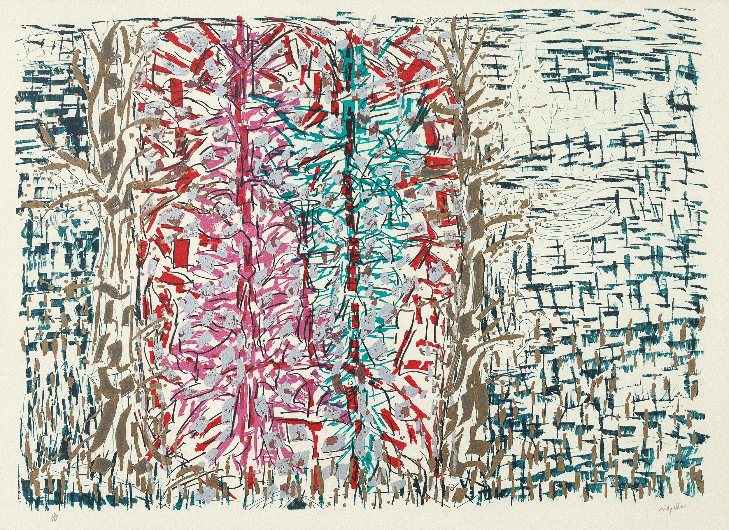 With a world auction record of $7.4 million, broken again in the Spring of 2017, Jean-Paul Riopelle (1923-2002) is arguably the most successful post-war abstract painter from Canada.

While Americans have traditionally favored Jackson Pollock as the