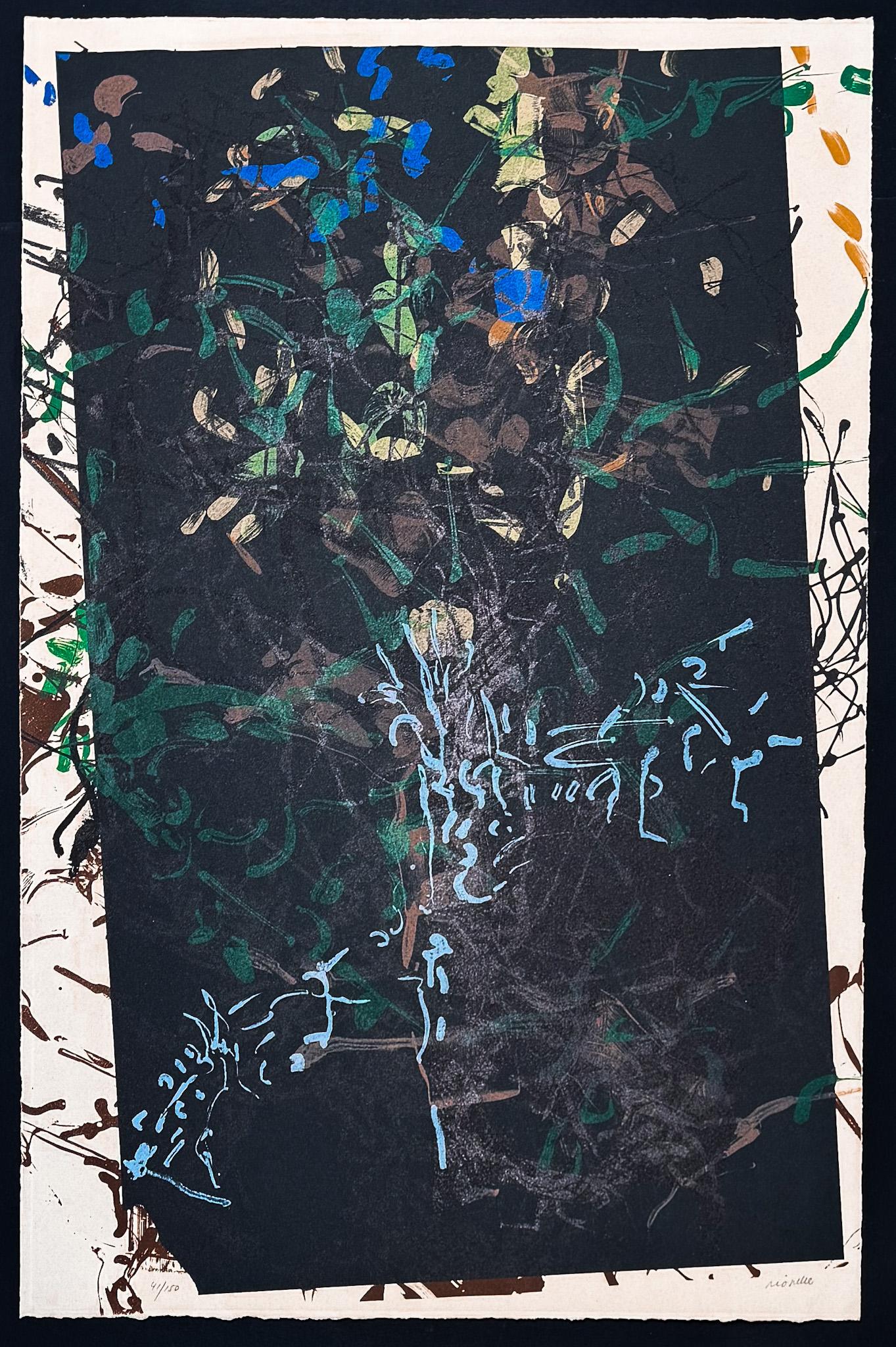 Jean Paul Riopelle(1923–2002) - Affiche avant la lettre - Color lithograph- 1968