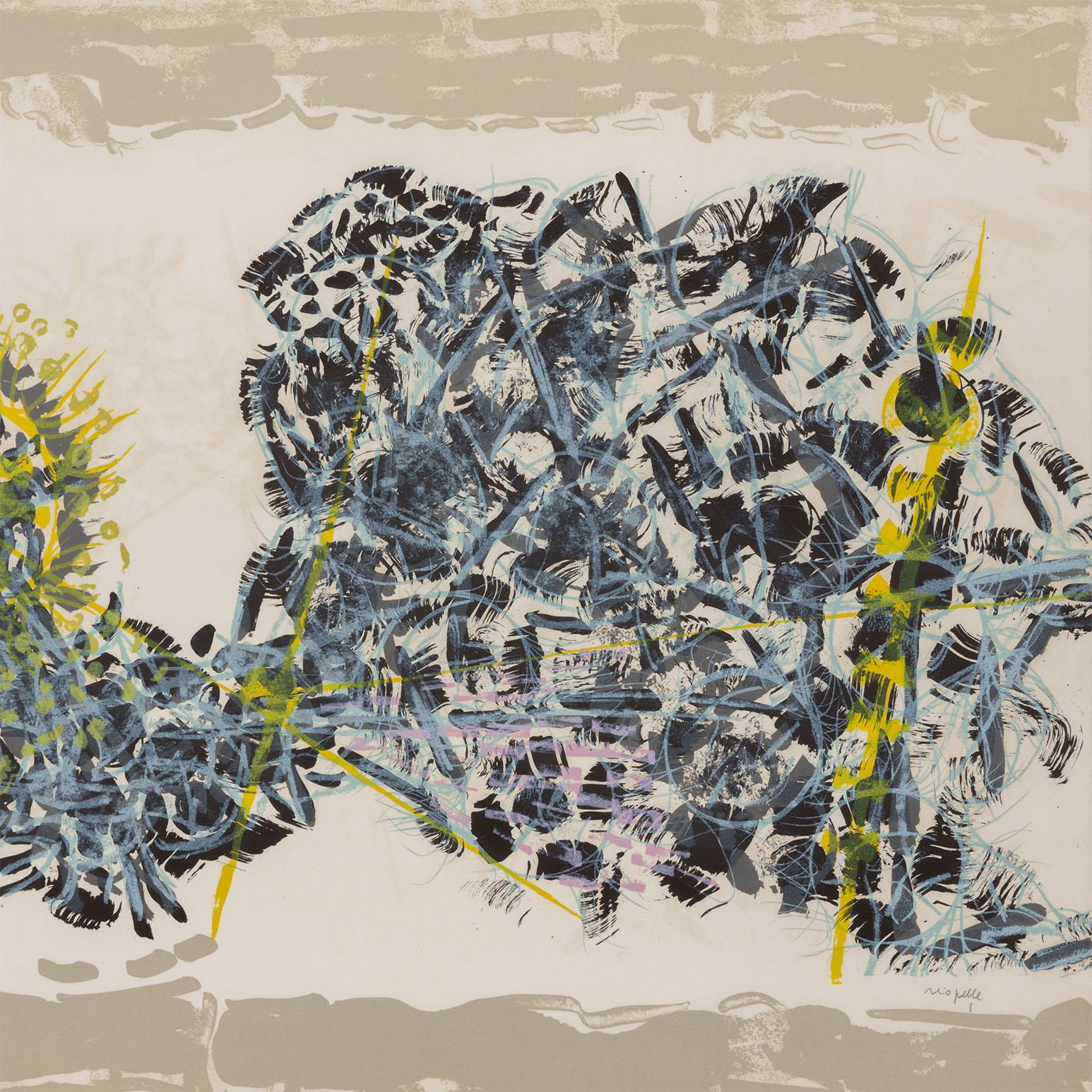 Jean-Paul Riopelle (1923-2002) is arguably the most successful post-war abstract painter from Canada. 

While Americans have traditionally favored Jackson Pollock as the most influential Abstract Expressionist of the 20th century, Riopelle's stature