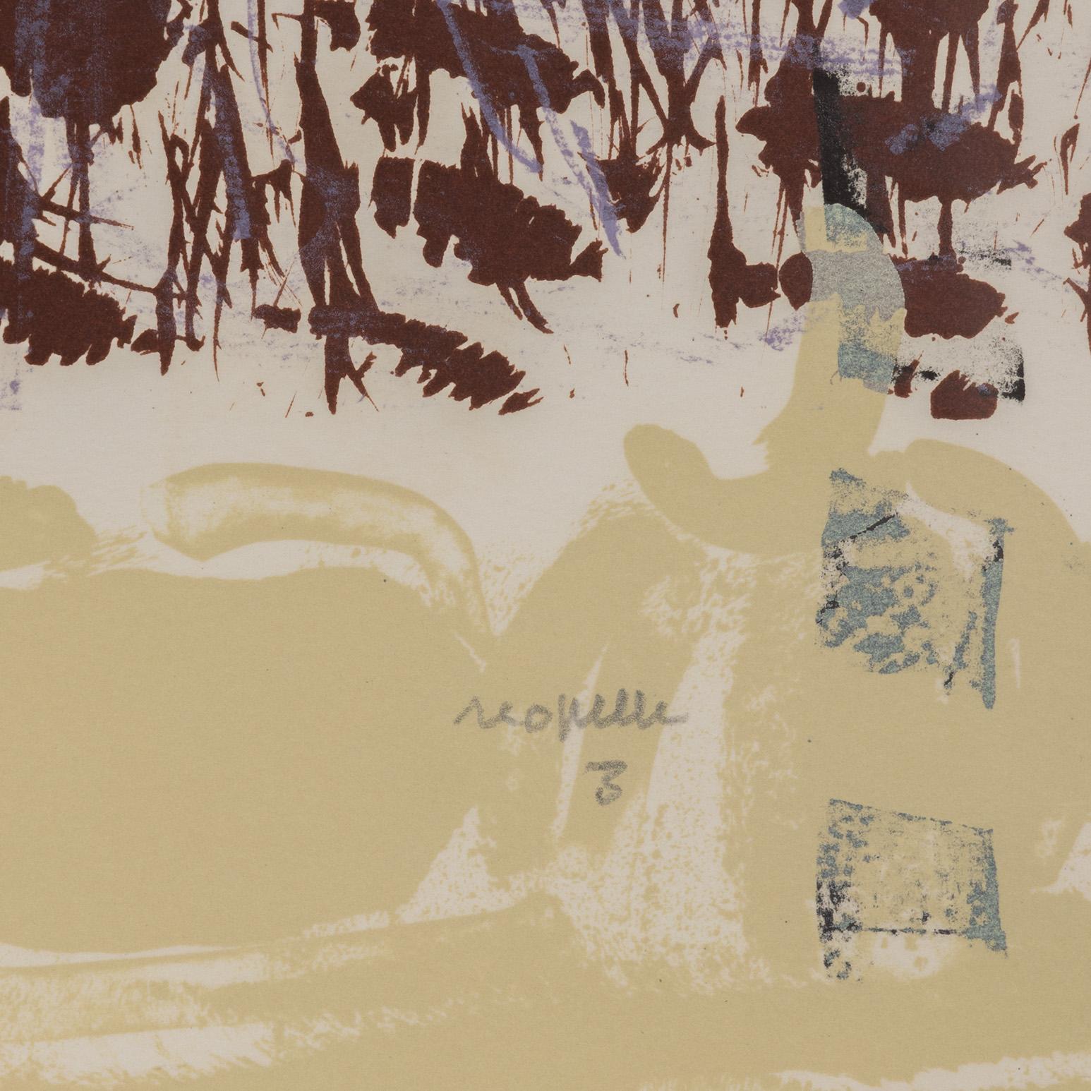 Jean-Paul Riopelle (1923-2002) is arguably the most successful post-war abstract painter from Canada. 

While Americans have traditionally favored Jackson Pollock as the most influential Abstract Expressionist of the 20th century, Riopelle's stature