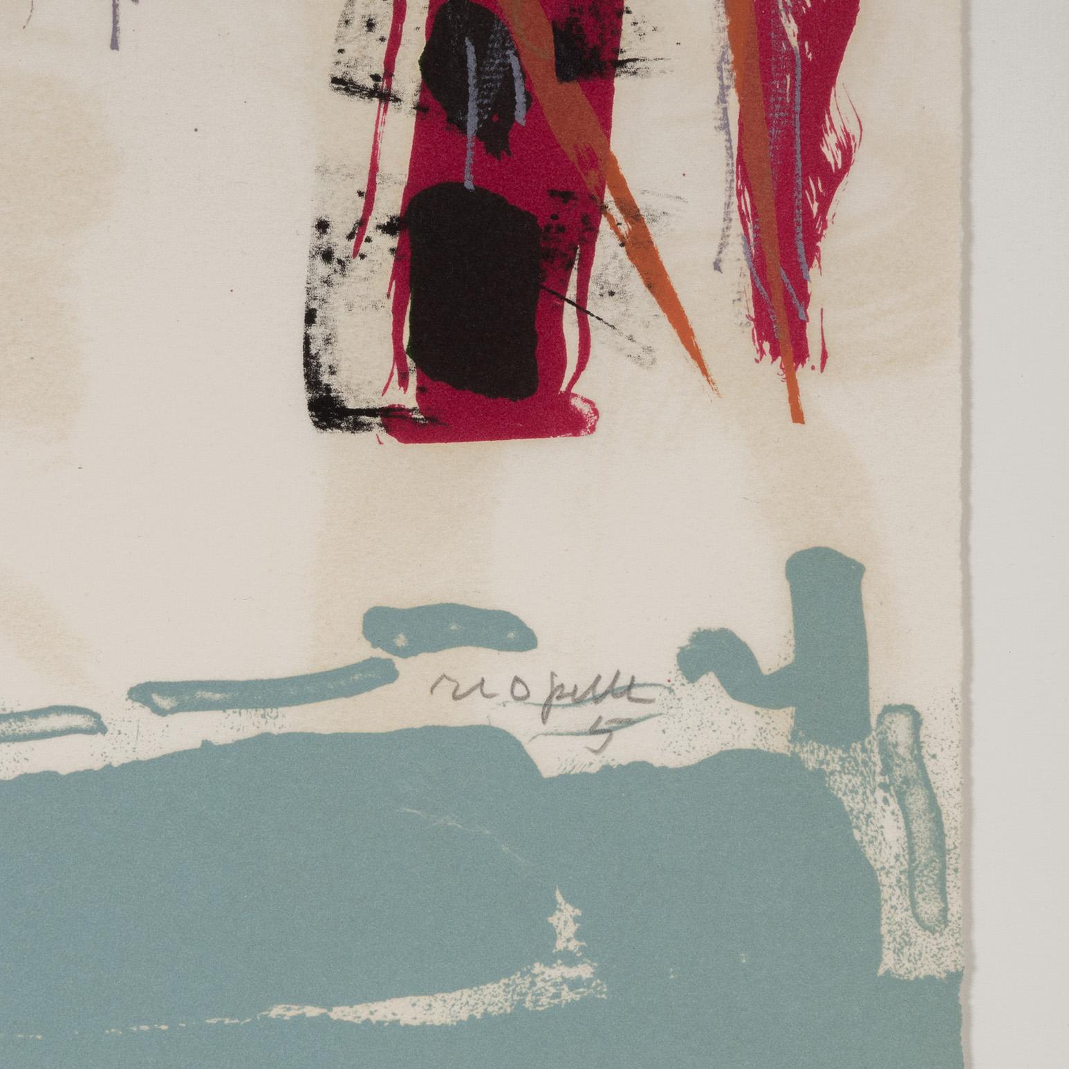 Jean-Paul Riopelle (1923-2002) is arguably the most successful post-war abstract painter from Canada. 

While Americans have traditionally favored Jackson Pollock as the most influential Abstract Expressionist of the 20th century, Riopelle's stature