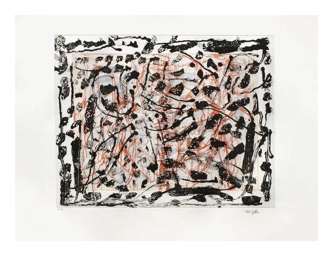 What kind of art did Jean-Paul Riopelle do?