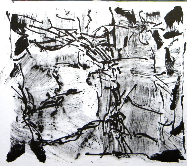 Jean-Paul Riopelle - original lithograph For Sale at 1stDibs