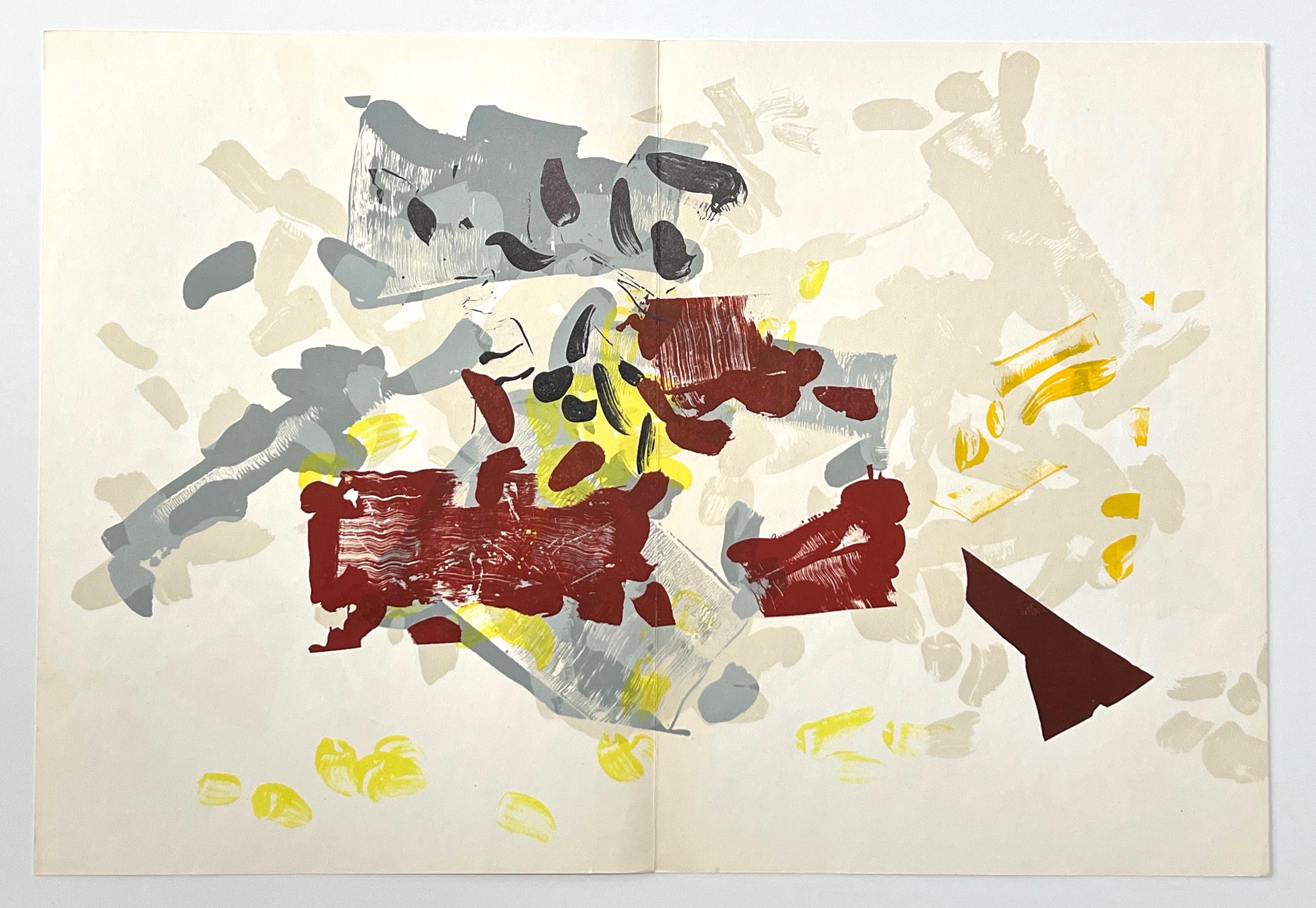 original lithograph - Print by Jean-Paul Riopelle