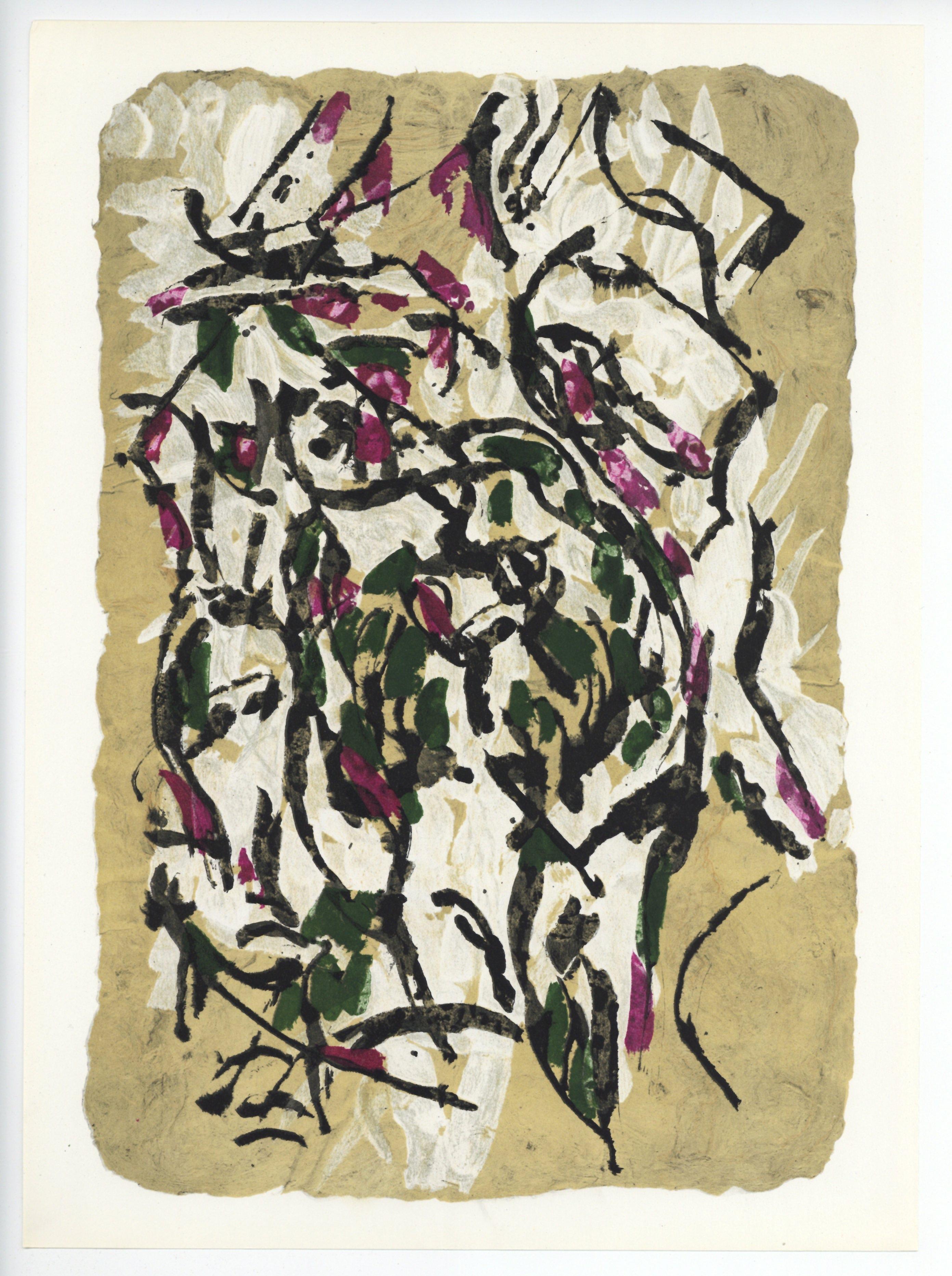 original lithograph - Print by Jean-Paul Riopelle