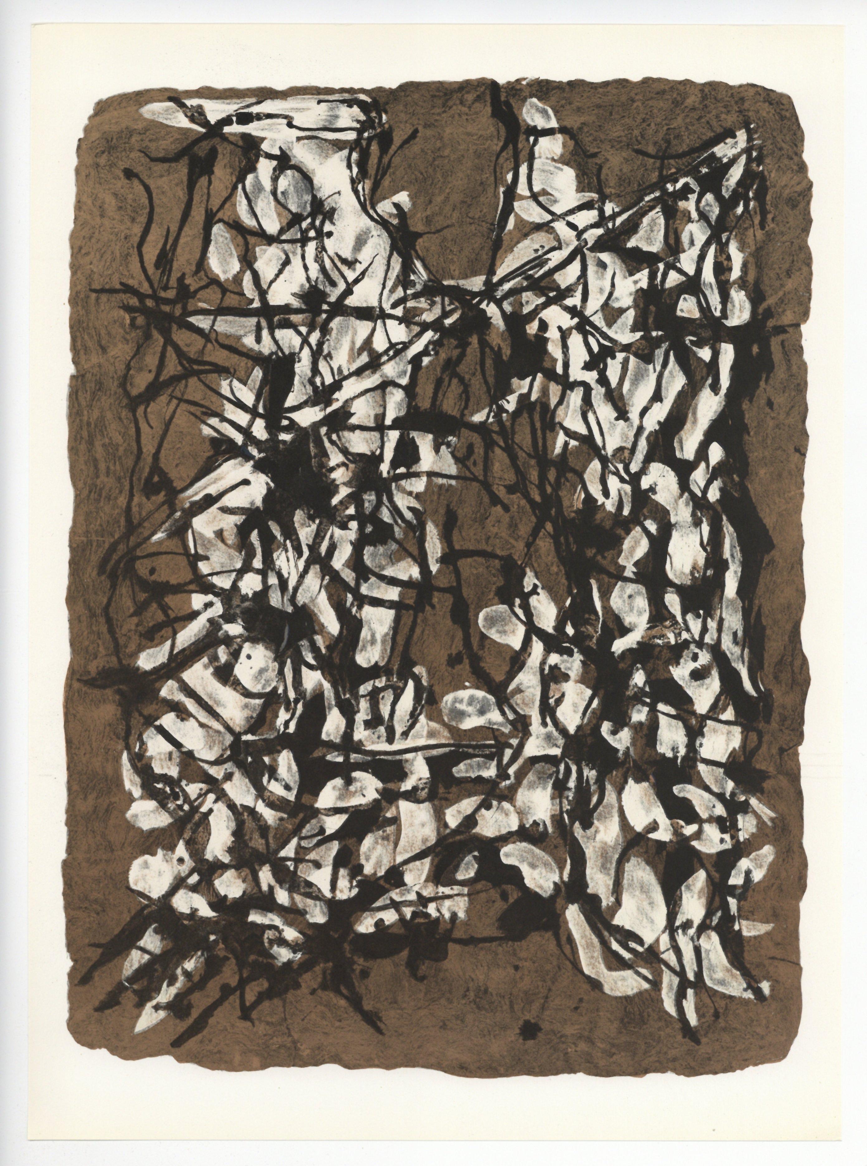 What kind of art did Jean-Paul Riopelle do?