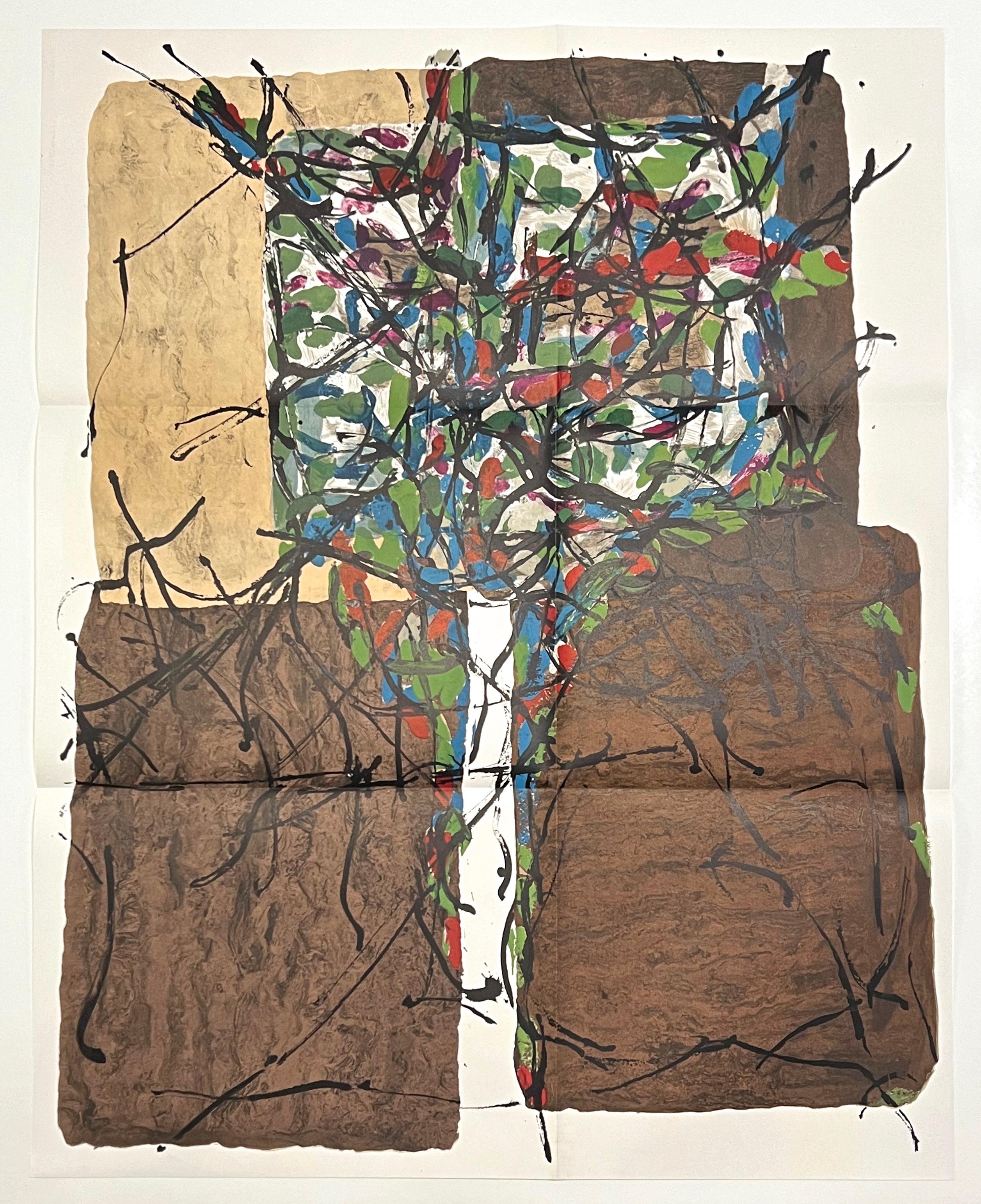 original lithograph - Print by Jean-Paul Riopelle