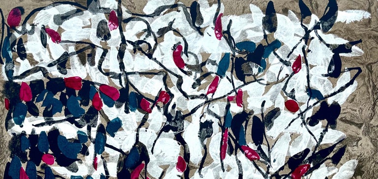 Derrière le Miroir Riopelle Jean-Paul Riopelle, Triptych for