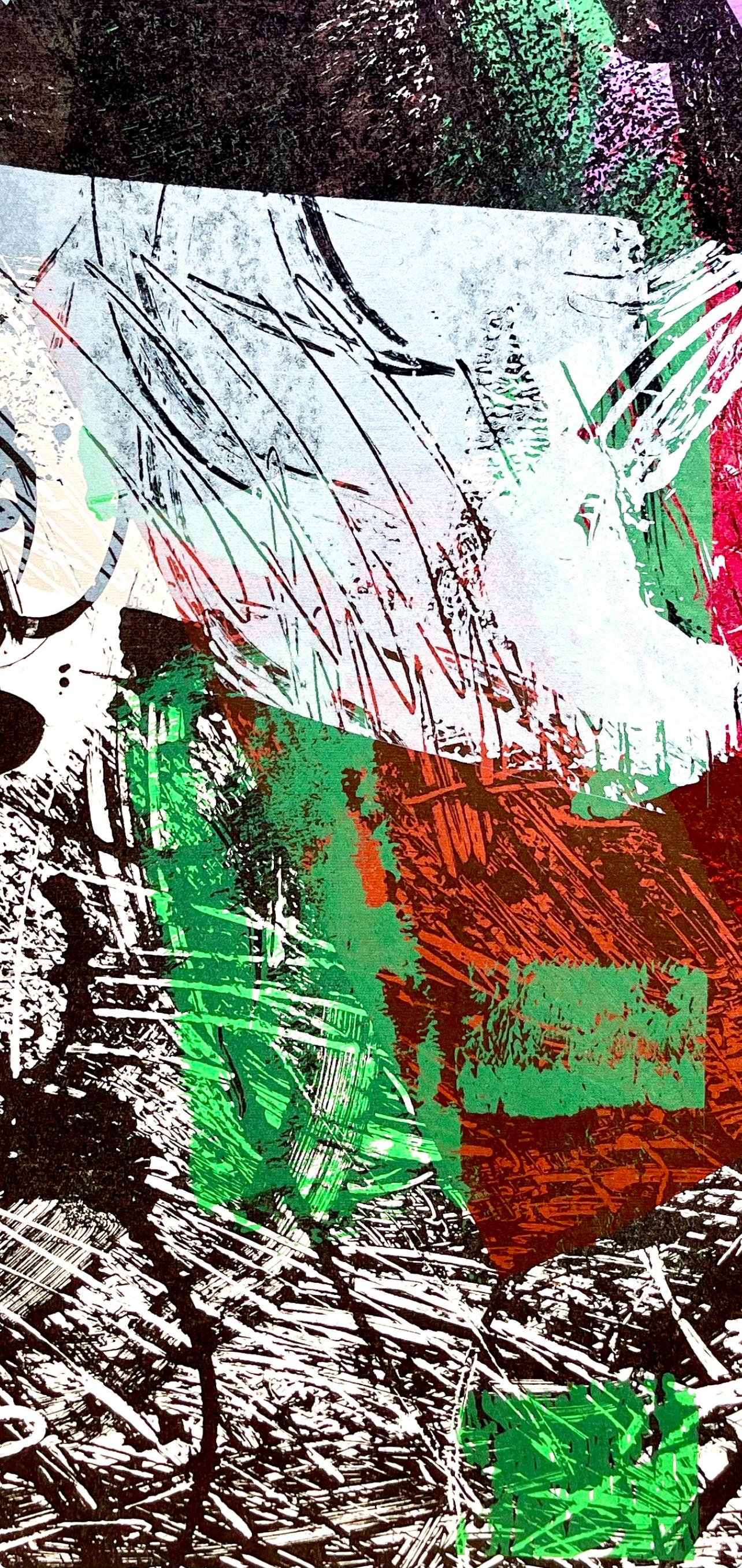Riopelle, Composition, Derrière le miroir (after) For Sale 1