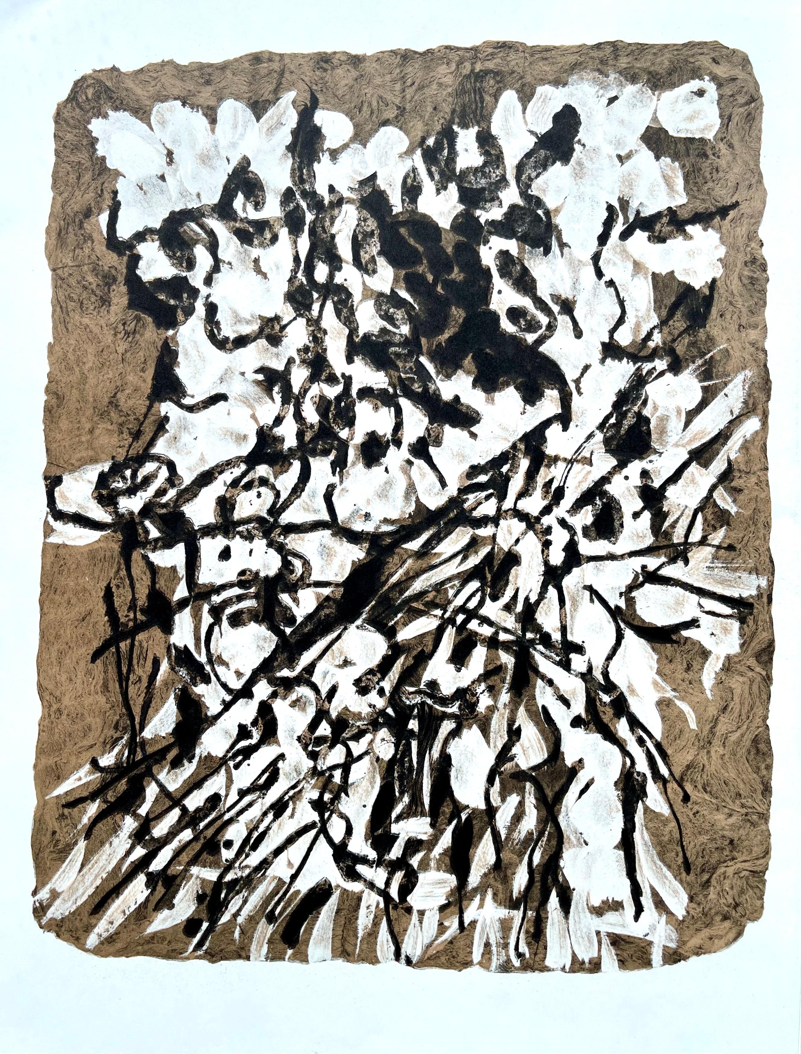 Riopelle, Composition, Derrière le miroir (après) en vente 1