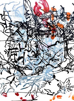 Riopelle, Composition, Derrière le miroir (après)