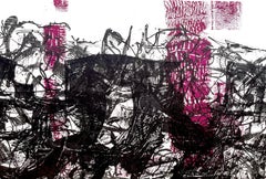 Riopelle, Composition, Derrière le miroir (après)