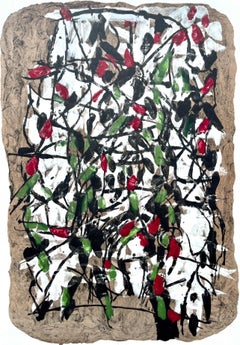 Riopelle, Komposition, Derrière le miroir (nach)