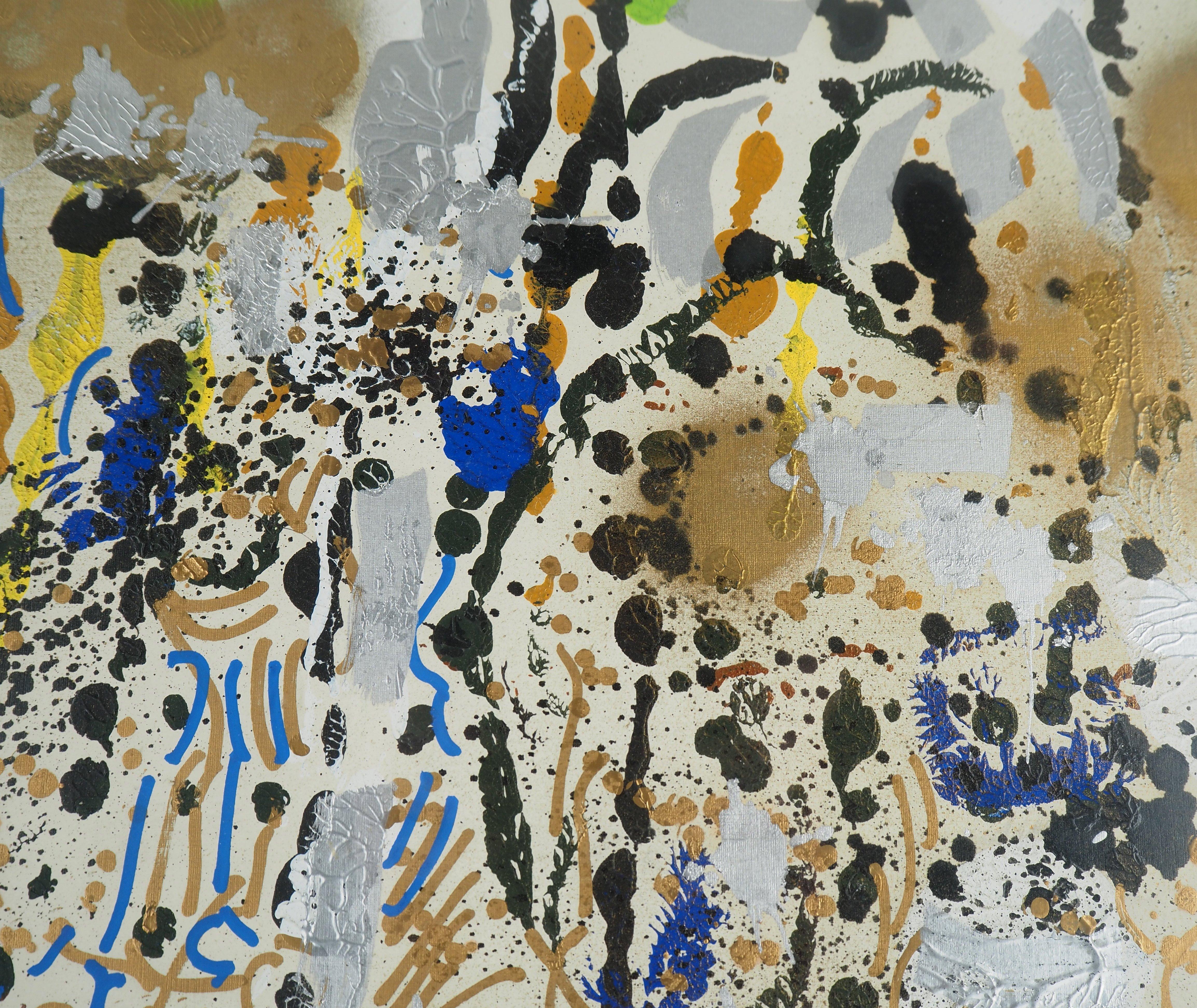 Compositon astratto - Pittura acrilica originale, FIRMATA in vendita 8