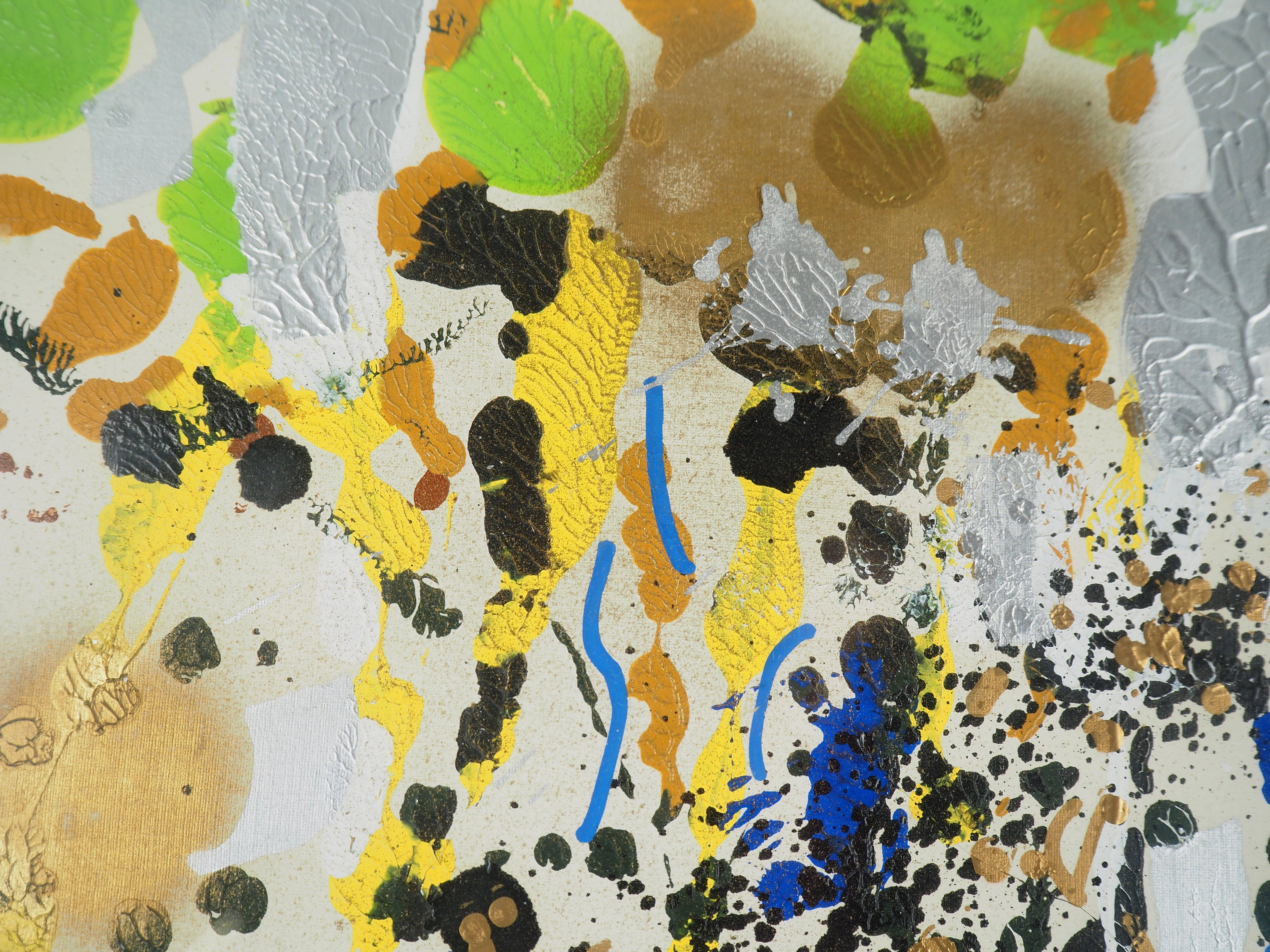 Compositon astratto - Pittura acrilica originale, FIRMATA in vendita 9