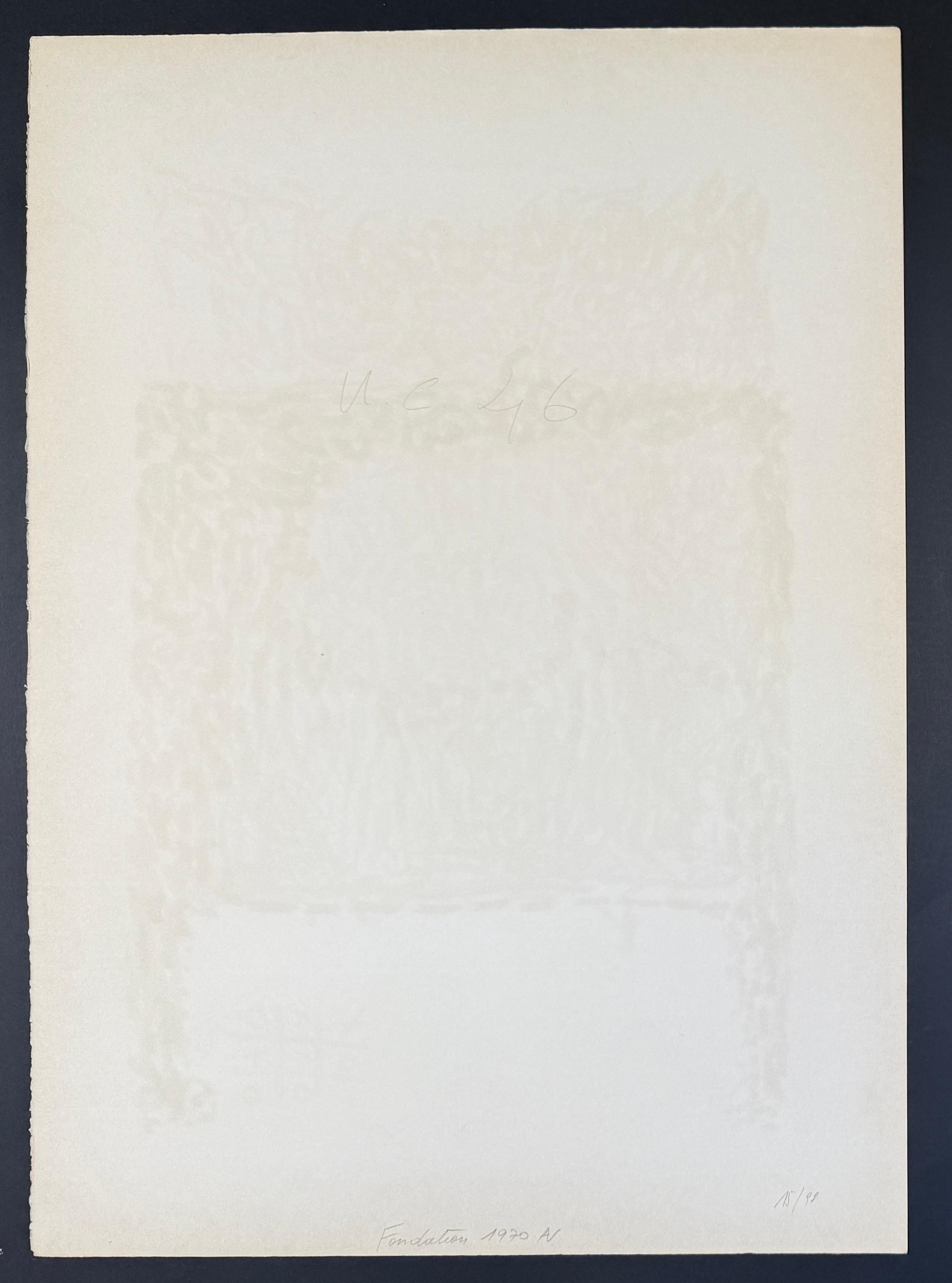 Jean Paul Riopelle (1923-2002) - Affiche avant la lettre no. F20 - lithographie en vente 6