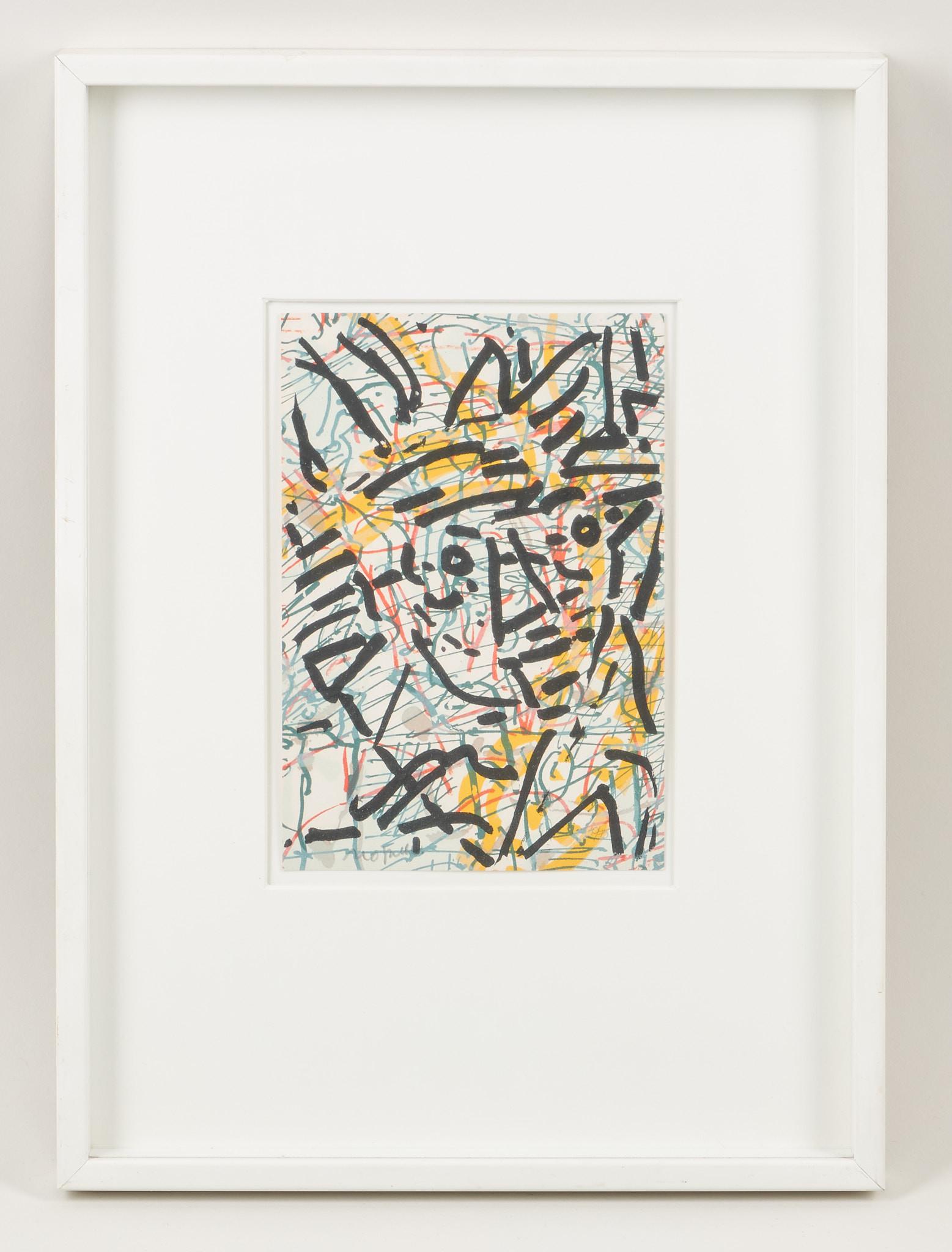 Jean-Paul Riopelle - Unearth - Farblithographie auf Papier - 1980 (Abstrakt), Print, von Jean Paul Riopelle