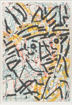 Jean-Paul Riopelle - Unearth - Farblithographie auf Papier - 1980