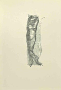 Nude - Woodcut after Jean Paul Sauget - 1921