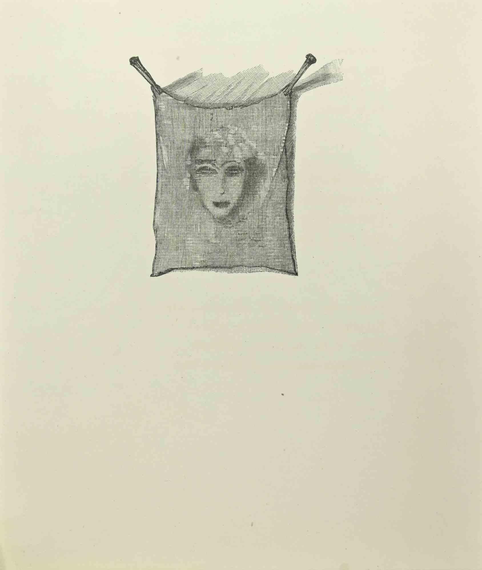 Porträt – Holzschnitt nach Jean Paul Sauget – 1921