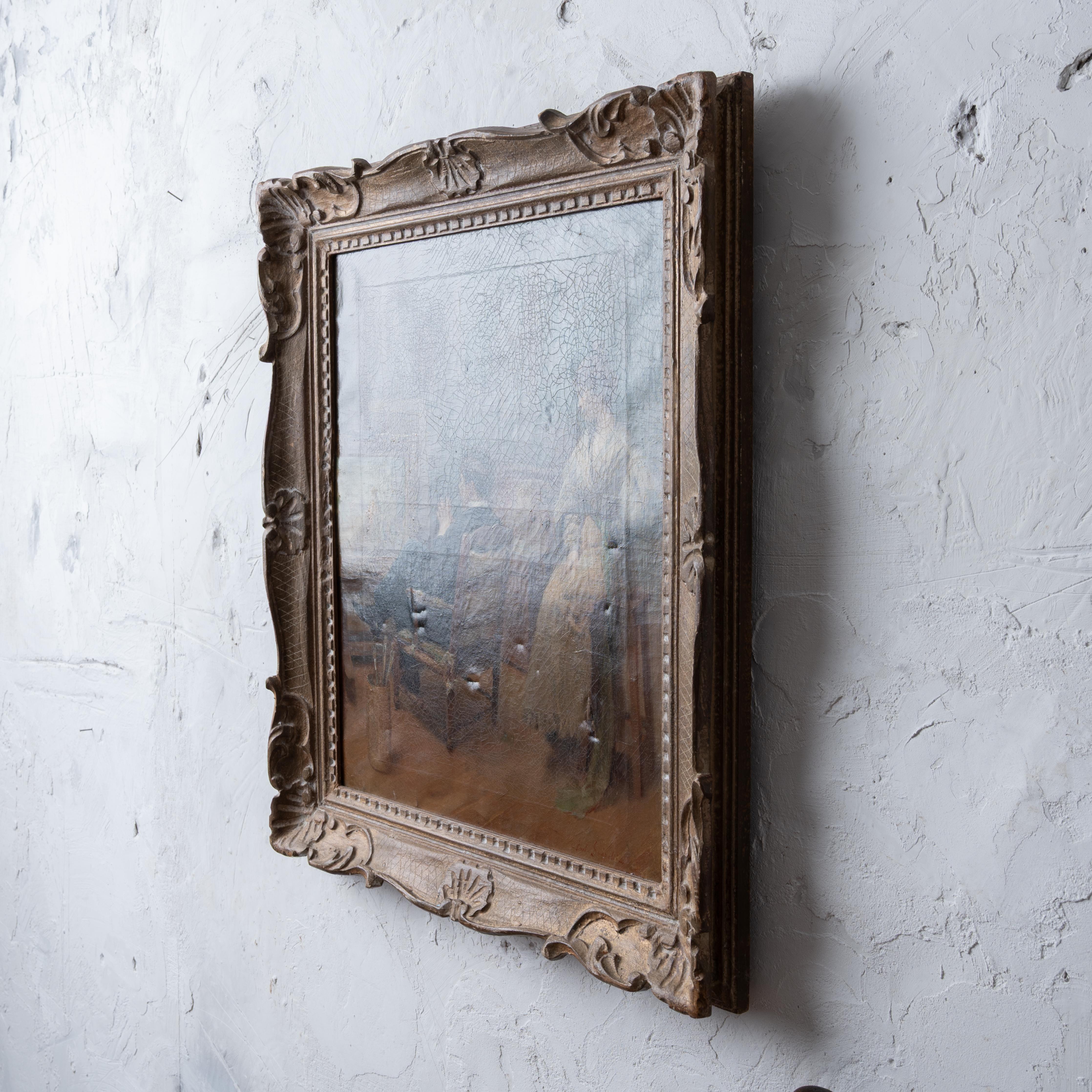 Canvas Jean Paul Sinibaldi Painting For Sale