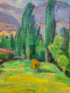 Paisaje fauvista francés, Los árboles de Chipre