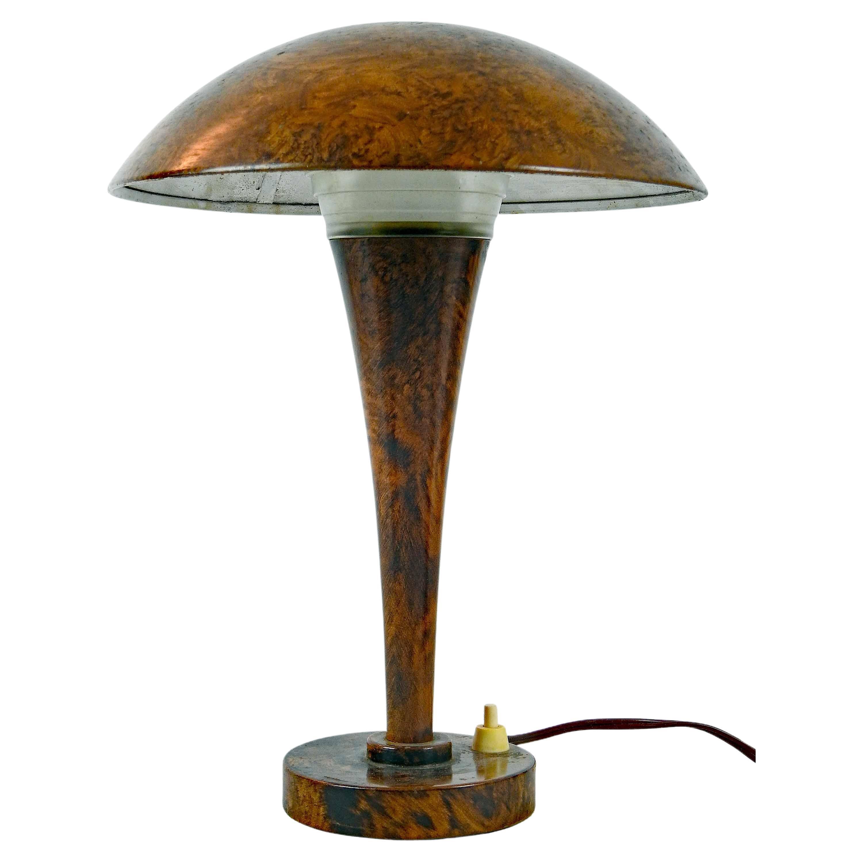 Jean PERZEL (1892-1986) für Claude Lumière. Art Deco Schreibtischlampe  im Angebot