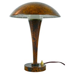 Jean Perzel '1892-1986' for Claude Lumière, Art Deco Desk Lamp