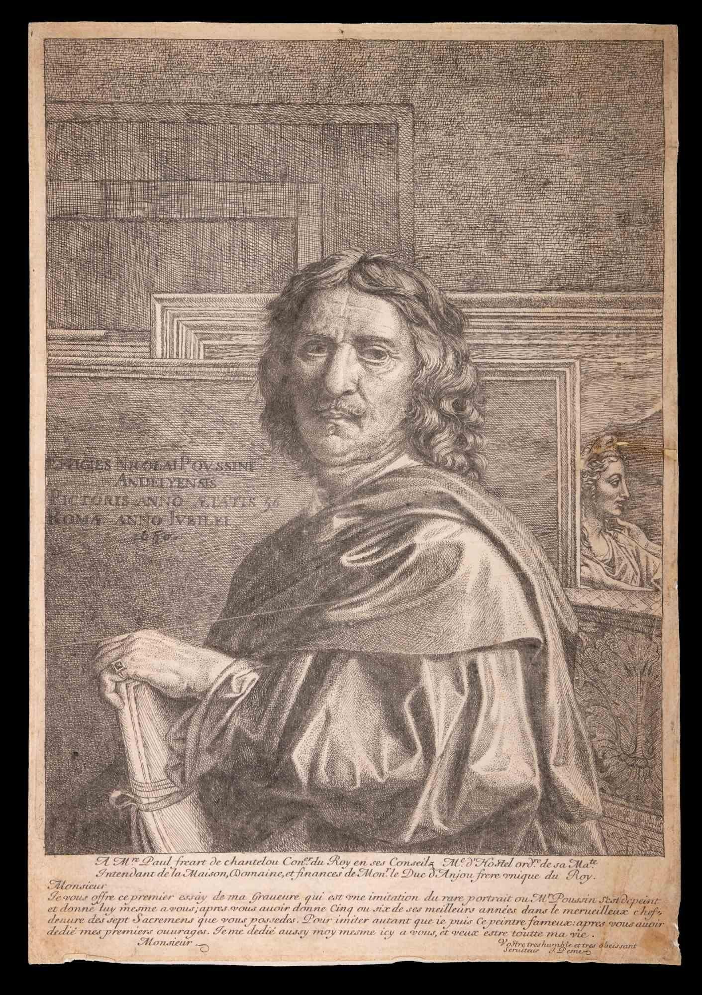 nicolas poussin self portrait 1650
