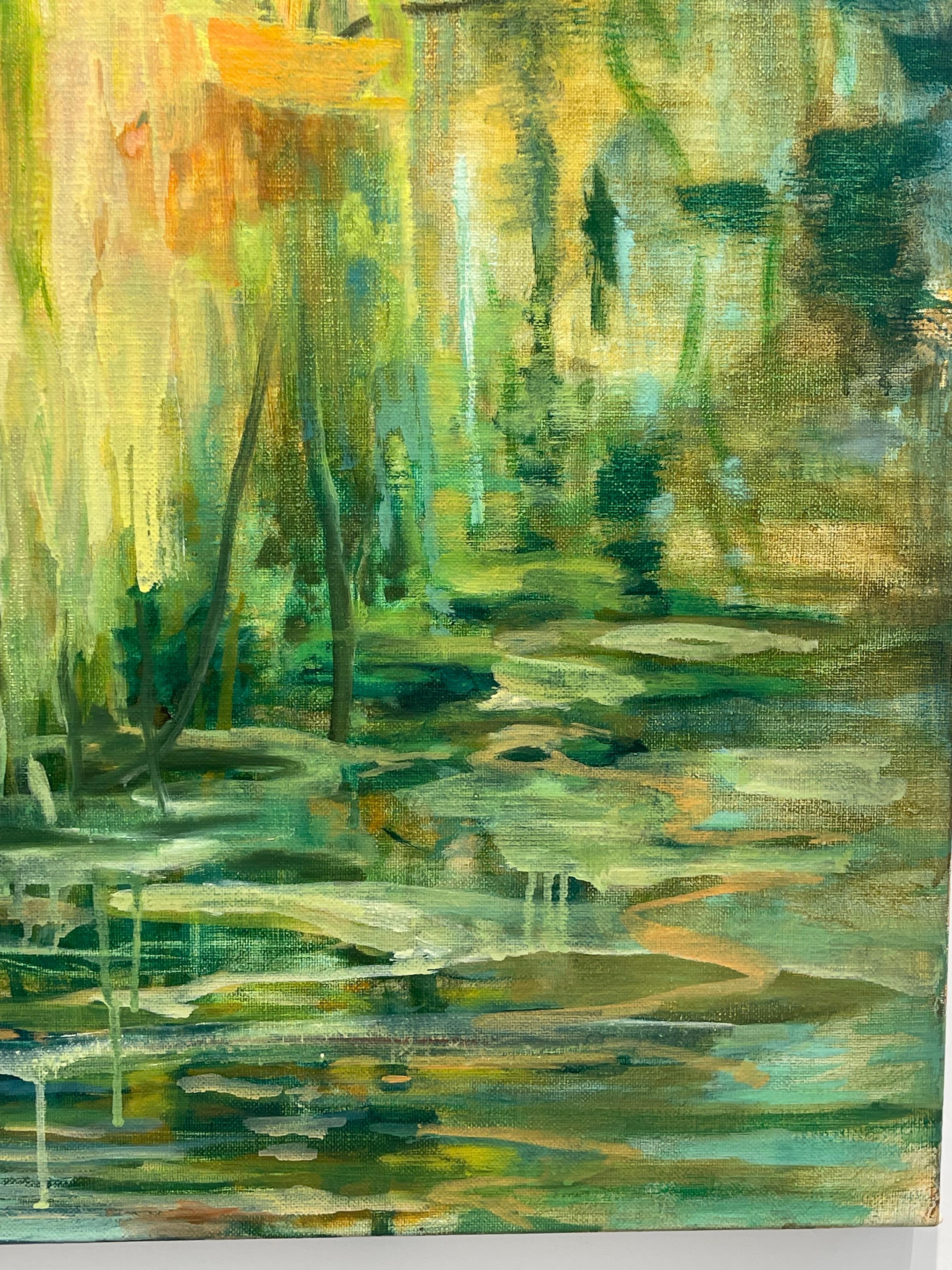 A form, a block full of greenery and life that questions and intrigues. A work on time, the instantaneous and the eternal, from the 'Witness' Series. Unique original piece, signed by the artist. 

The work that Jean-Philippe Brunaud developed