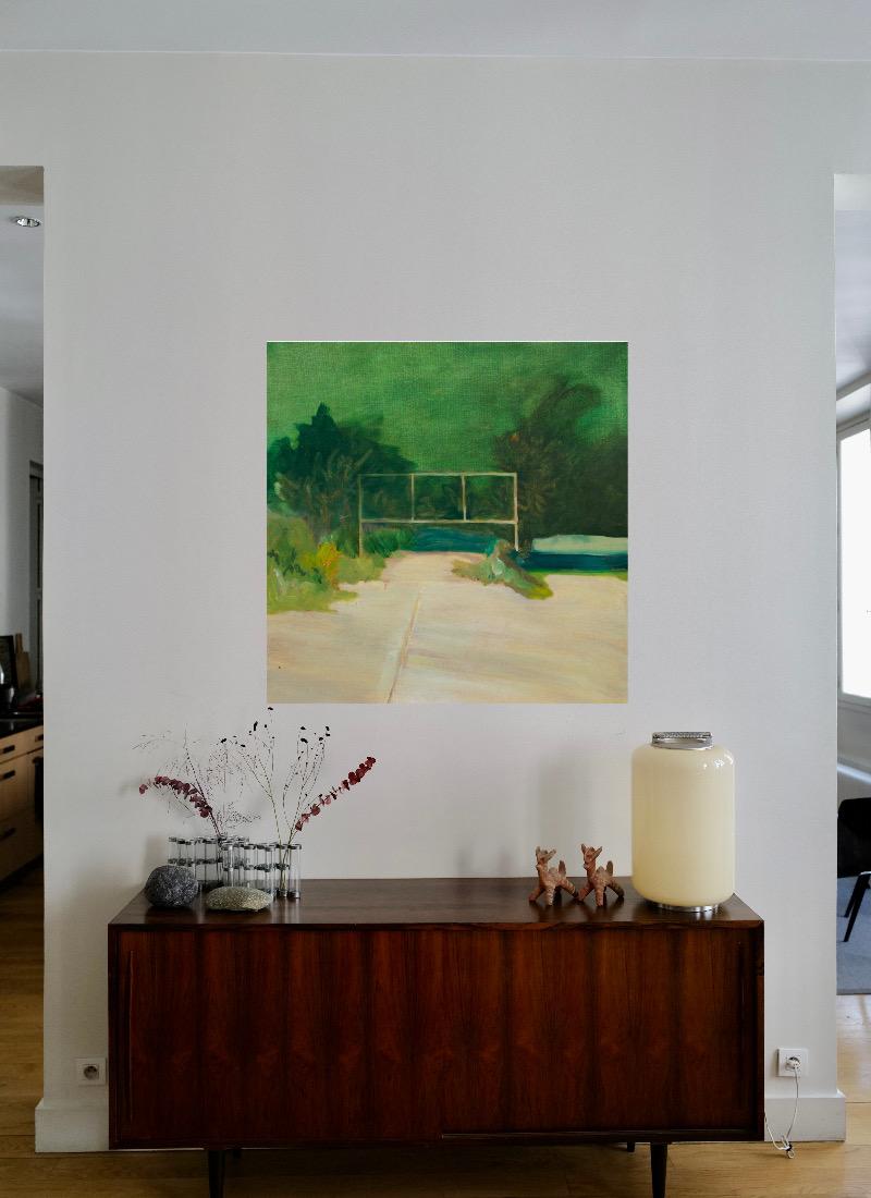 Slogan Perdu - Painting by Jean-Philippe Brunaud